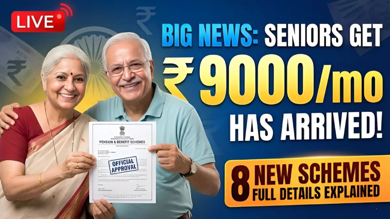 Senior Citizen Pension 2026: Who Can Receive ₹9,000 Monthly and How It Works